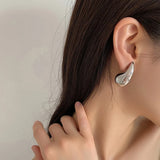 Bilandi Teardrop Earrings Silver Plated for Women - Gift Ear Accessories