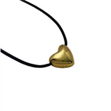 Bilandi Sweet Temperament Heart Cord Necklace