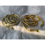 Bilandi Jewelry Snake Necklace Soft Metal Necklace For Women Gift