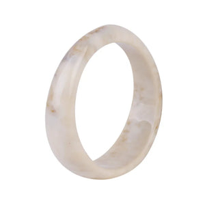 Vintage Resin Acrylic Geometric Bangle Bracelet