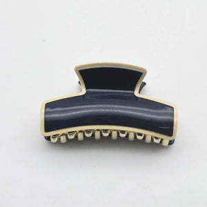 Bilandi Vintage Resin Hair Clips Pin Geometric Barrettes Hair Claw Clip Headwear