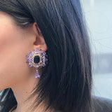Big Flower Earring for Women