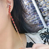 Long Tassel Earring for Women