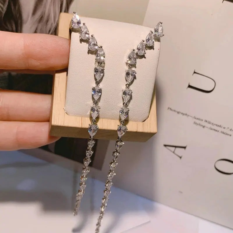 Long Tassel Earring for Women