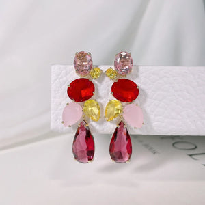 Zircon Drop Earrings for Wedding or Party