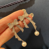 Stylish Pearl Drop Earrings for Women