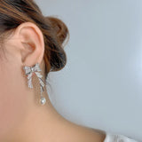 Stylish Pearl Drop Earrings for Women
