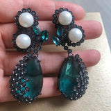 Yellow Zirconia Earrings for Women