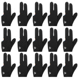 Billiard Glove 3 Left Hand Men Show Pool Snooker Cue Glove