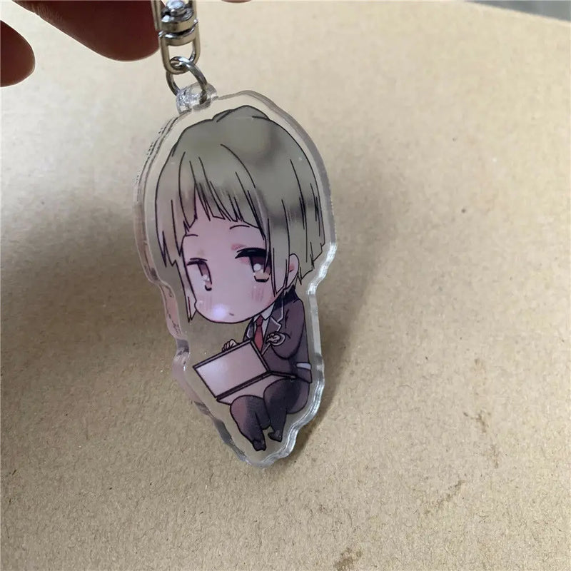 Happy Kiss! Keychain Keyring Strap Acrylic