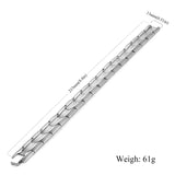 Bio Magnetic Bracelet Titanium Stainless Steel