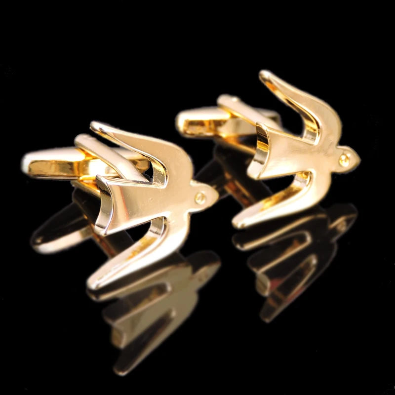 Golden Eagle Cufflinks for Men's French Shirt