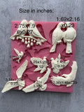 Bird Silicone Epoxy Resin Mould Cake Mold Fondant Molds