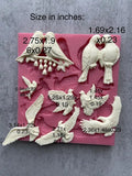 Bird Silicone Epoxy Resin Mould Cake Mold Fondant Molds
