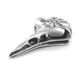Bird Skull Pendant Stainless Steel Mens Pendant