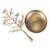 Copper Bird Tree Jewelry Holder Display Stand