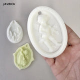 Birdcage Wheat Angel Mold Silicone for Epoxy Crafts