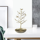 Birds Tree Earrings Holder Display Stand - Jewelry Organizer