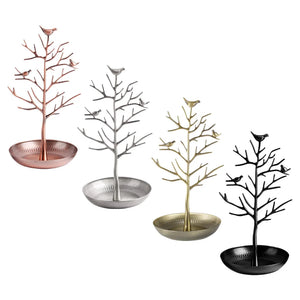 Birds Tree Earrings Holder Display Stand - Jewelry Organizer