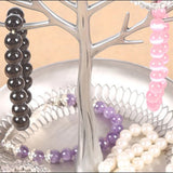 Birds Tree Shape Jewelry Display Stand Rack Earring Necklace Ring Holder