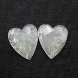 Blue Lace Agate Woman Earrings, 23x20x5mm