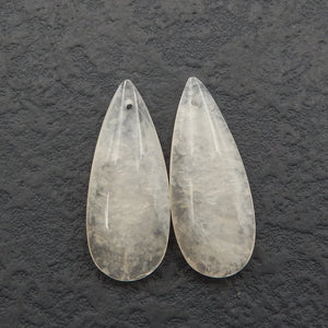Blue Lace Agate Woman Earrings, Birthday Gift