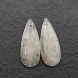 Blue Lace Agate Woman Earrings, Birthday Gift