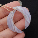 Blue Lace Agate Earrings for Women, Birthday Gift