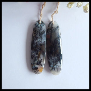 Arborization Opal Gemstone Earrings - Birthday Gift for Women