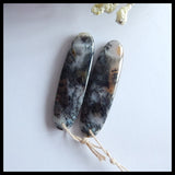 Arborization Opal Gemstone Earrings - Birthday Gift for Women