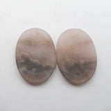 Purple Agate Women Earring Pair, Birthday Gift, Natural Gemstone, 25x18x3mm