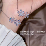 Zirconia Birthstone Christmas Birthday Jewelry Gift for Girls Women