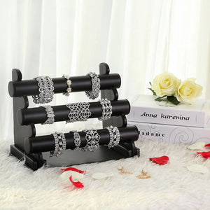3-Tier Bracelet Holder Watch Necklace Jewelry Bangle Display Stand