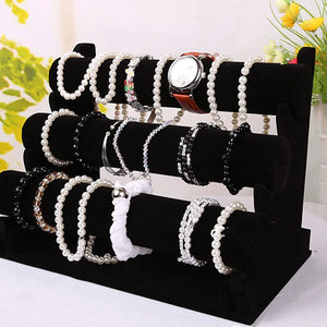3-Tier Jewelry Display Stand Organizer for Home