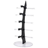 Acrylic 5 Pairs Sunglasses Glasses Display Stand Holder