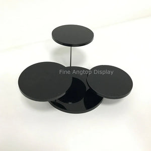 Acrylic Jewelry Display Rack Holder Riser Set Ring Stand