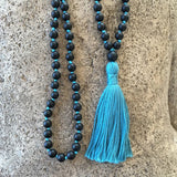 Agate Beaded Bracelet Jade 108 Bead Rosary Men Necklace