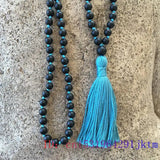 Agate Beaded Bracelet Rosary Necklace Jade Jewelry 108 Bead Amulet Accessories