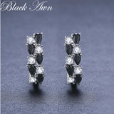 Awn Classic Silver Spinel Stone Stud Earrings for Women