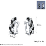 Awn Classic Silver Spinel Stone Stud Earrings for Women