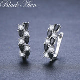 Awn Classic Silver Spinel Stone Stud Earrings for Women