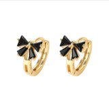 Awn Classic 925 Silver Spinel Hoop Earrings for Women