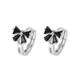 Awn Classic 925 Silver Spinel Hoop Earrings for Women