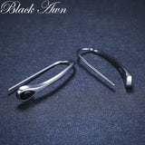 Women's Awn Silver Spinel Drop Earrings