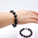 Baroque Pearl Bracelet Flame Ball Beaded Bracelet for Women