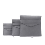 Gray Envelope Gift Bags for Jewelry, 1pcs Earring Ring Pouches