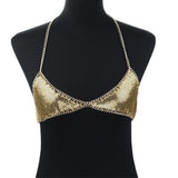 Sexy Body Chain Bra Statement Boho Jewelry Women Accessories