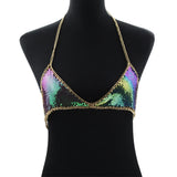 Sexy Body Chain Bra Statement Boho Jewelry Women Accessories