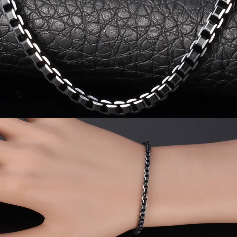 Vintage Men Bracelet Chain Aluminum Alloy GH204