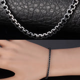 Vintage Men Bracelet Chain Aluminum Alloy GH204
